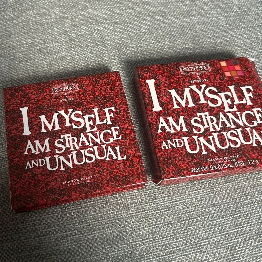 Limited Edition: Beetlejuice x Revolution Strange and Unusual Eyeshadow Palette